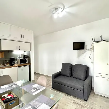 Estudio, 300mtrs De La Playa Con Piscina, Wifi, Bbq Apartamento Costa Del Silencio